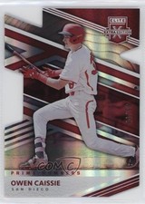 2020 Panini Elite Extra Edition Prime Numbers A Die-Cut 44/90 Owen Caissie nd3