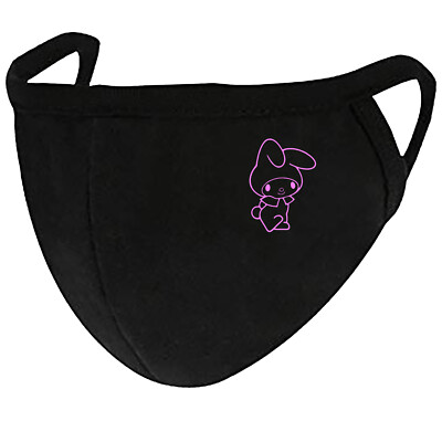 My Melody - Adult Youth Face Mask Fashion 2 Layers + Pocket Custom Made in US