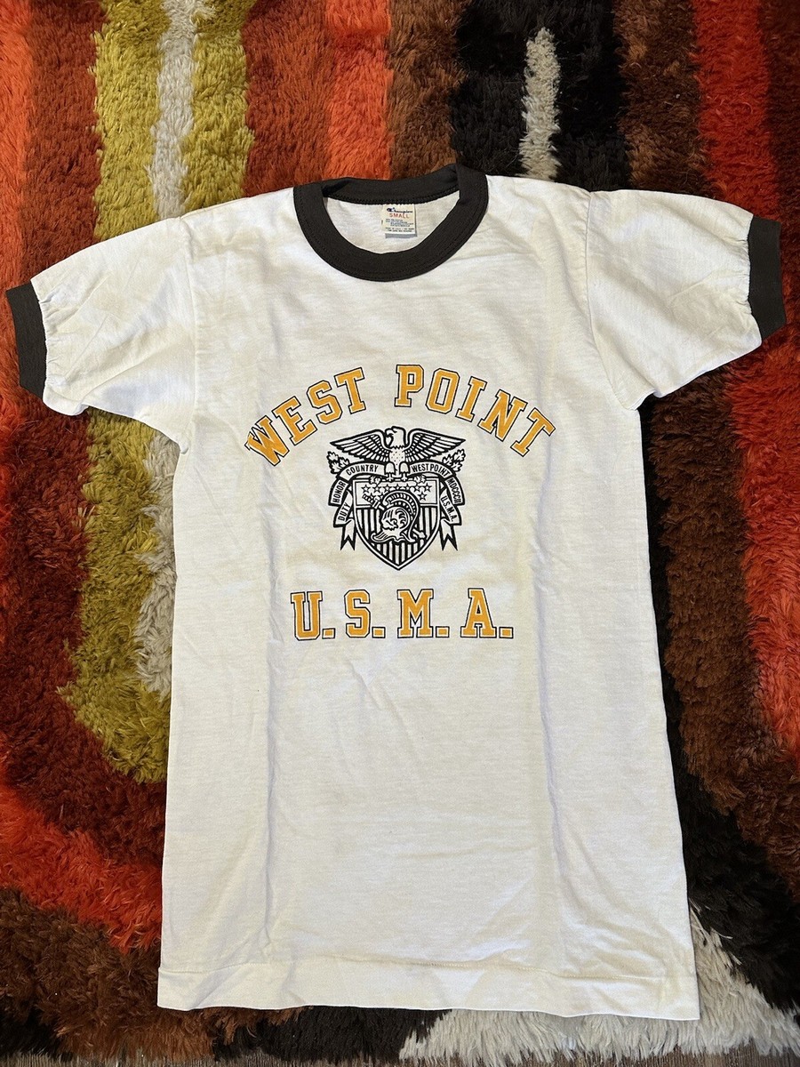Vintage 80s Champion West Point USMA Military Shirt Small | eBay
