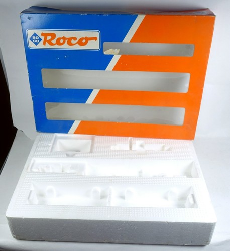 ROCO 41057 LEERKARTON Bauzug Wagen SET Digital Spur H0 OVP HO Leerverpackung Box | Zustand: Gebraucht
