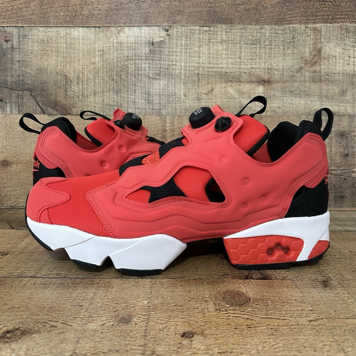 Reebok Instapump Fury OG Men's Size 10.5 Red Black White 90s Y2k
