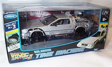 DeLorean Back to the Future 2 "Fly Mode" - 1:24 Diecast Model Car 22441FV new
