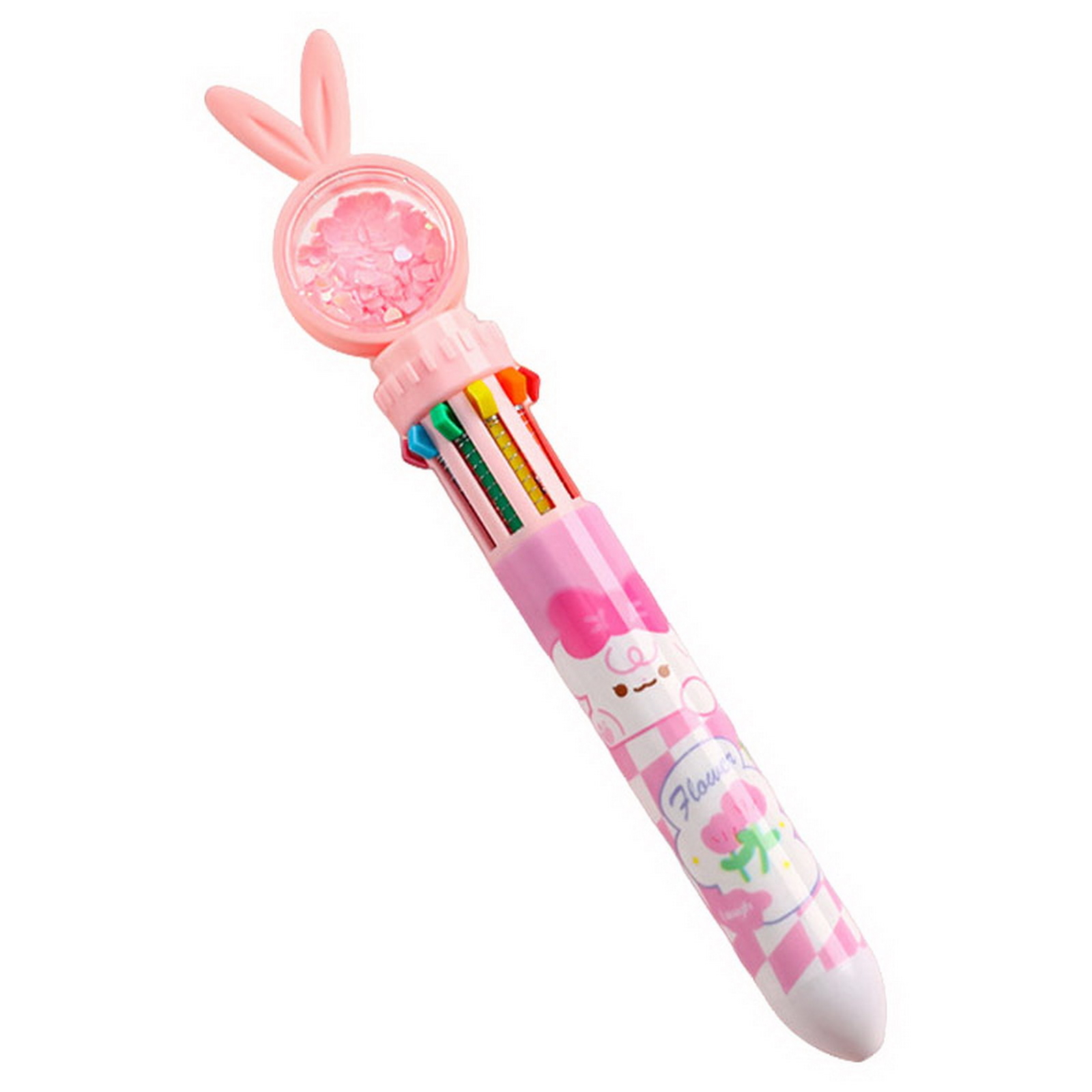 Writing Pen Colorful Refill Fluent Write Rollerball Pen Student Stationery D