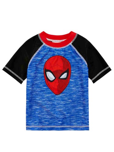 Marvel Comics Toddler Boys Blue \u0026 Black 