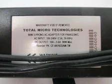 Total Micro Technologies 90W 3-Prong AC Adapter For Panasonic PN: CF-AA1633AM-TM
