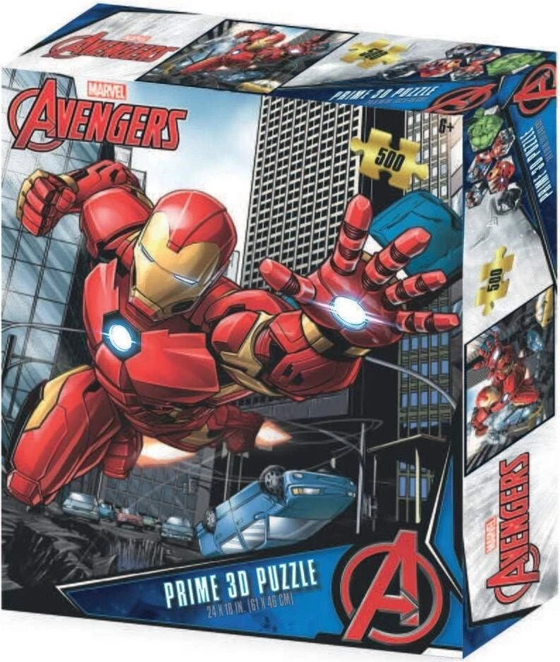 Avengers Eisen Man Prime 3D Puzzle Dreidimensional 500 Pcs Grandi Giochi