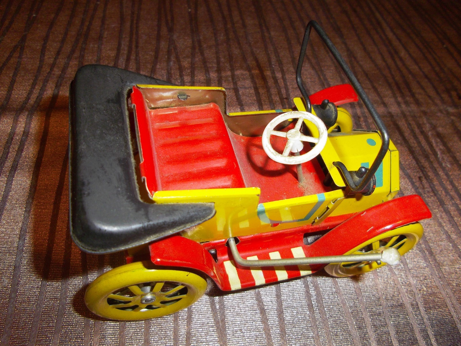 1950 A. TASSIN Paris - Decauville Automobile - Ancien Jouet Tole Tacot Voiture