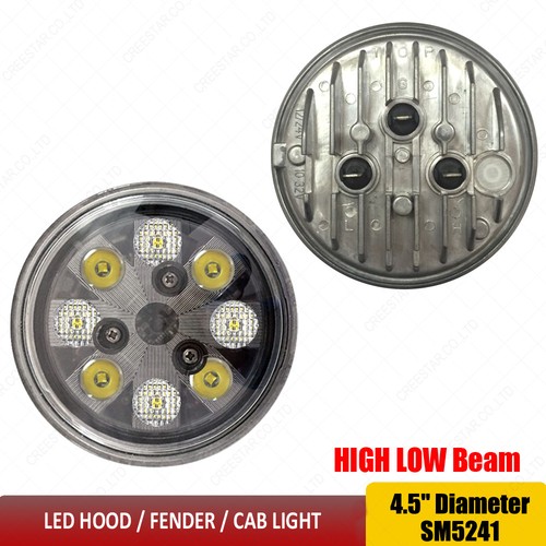 Par36 Round Hi/Lo Beam Led Work Lights For John Deere Tractor RE25126