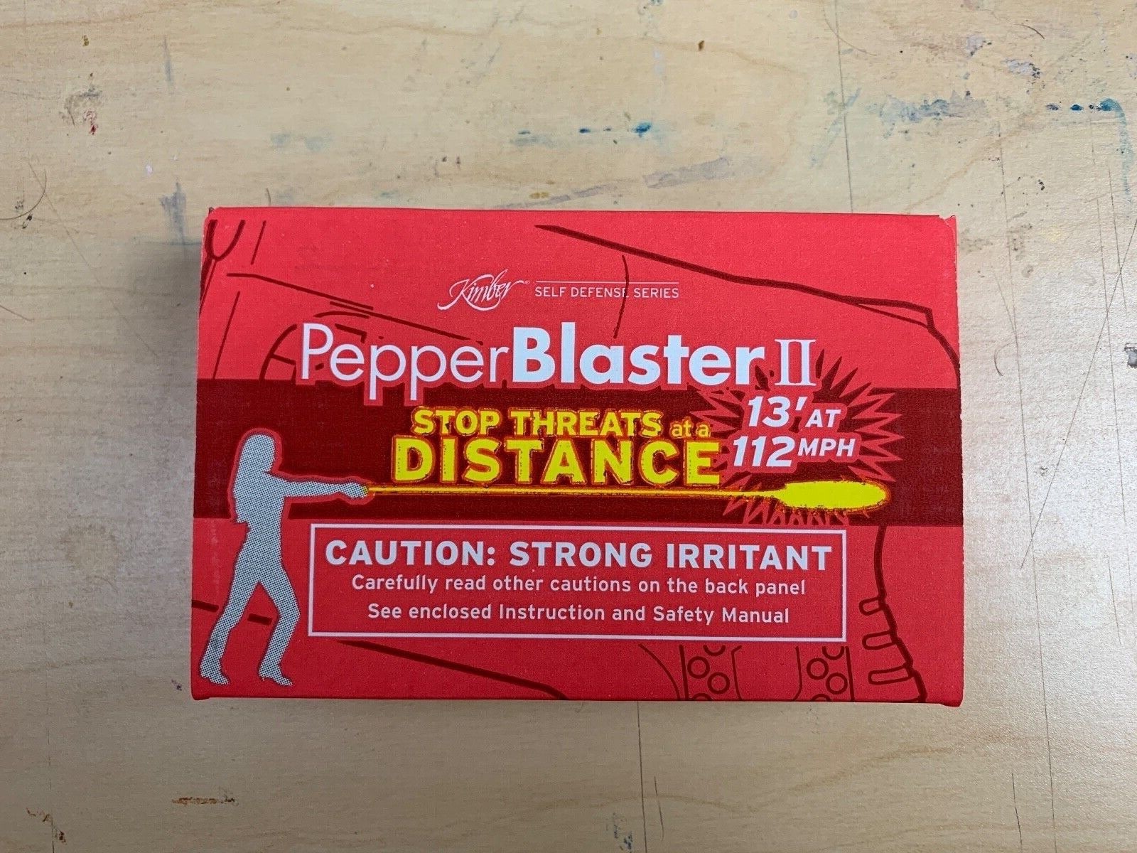Kimber Pepperblaster II Red Pepper Spray New Expiration 12/31/2027 eBay