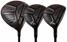 Men's +1" Majek K-Series 460cc 12.5° Driver and 3 5 Wood Set, Reg Flex Graphite