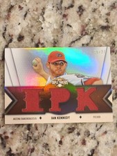 2012 Topps Triple Threads Relics Sepia /27 Ian Kennedy #TTR-162