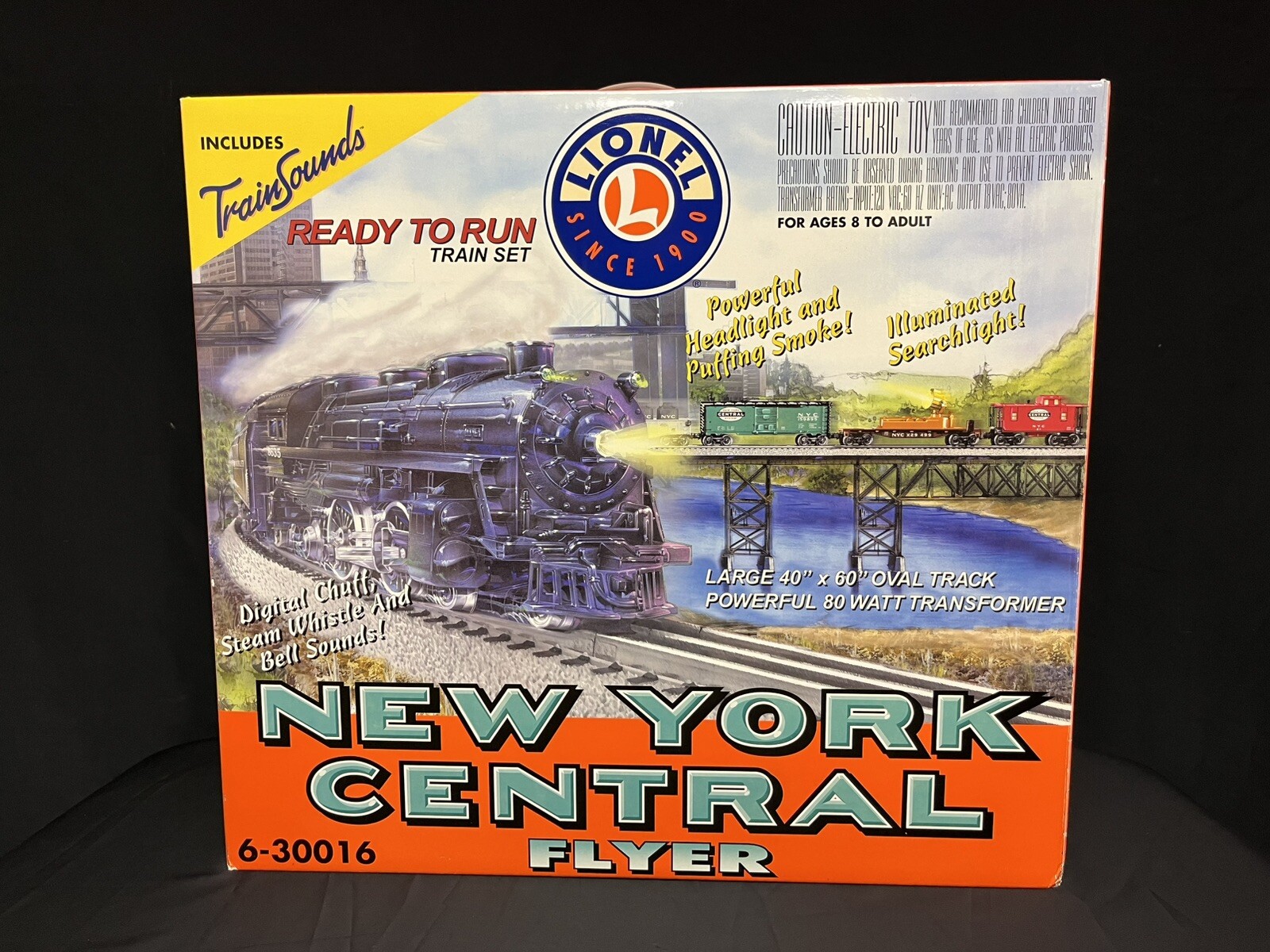 Lionel 630016 New York Central Flyer O Gauge Train Set Ready To Run