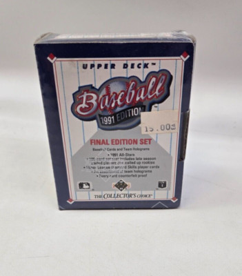 1991 Upper Deck Final Edition Set Box Factory Sealed Sports Cards Collection