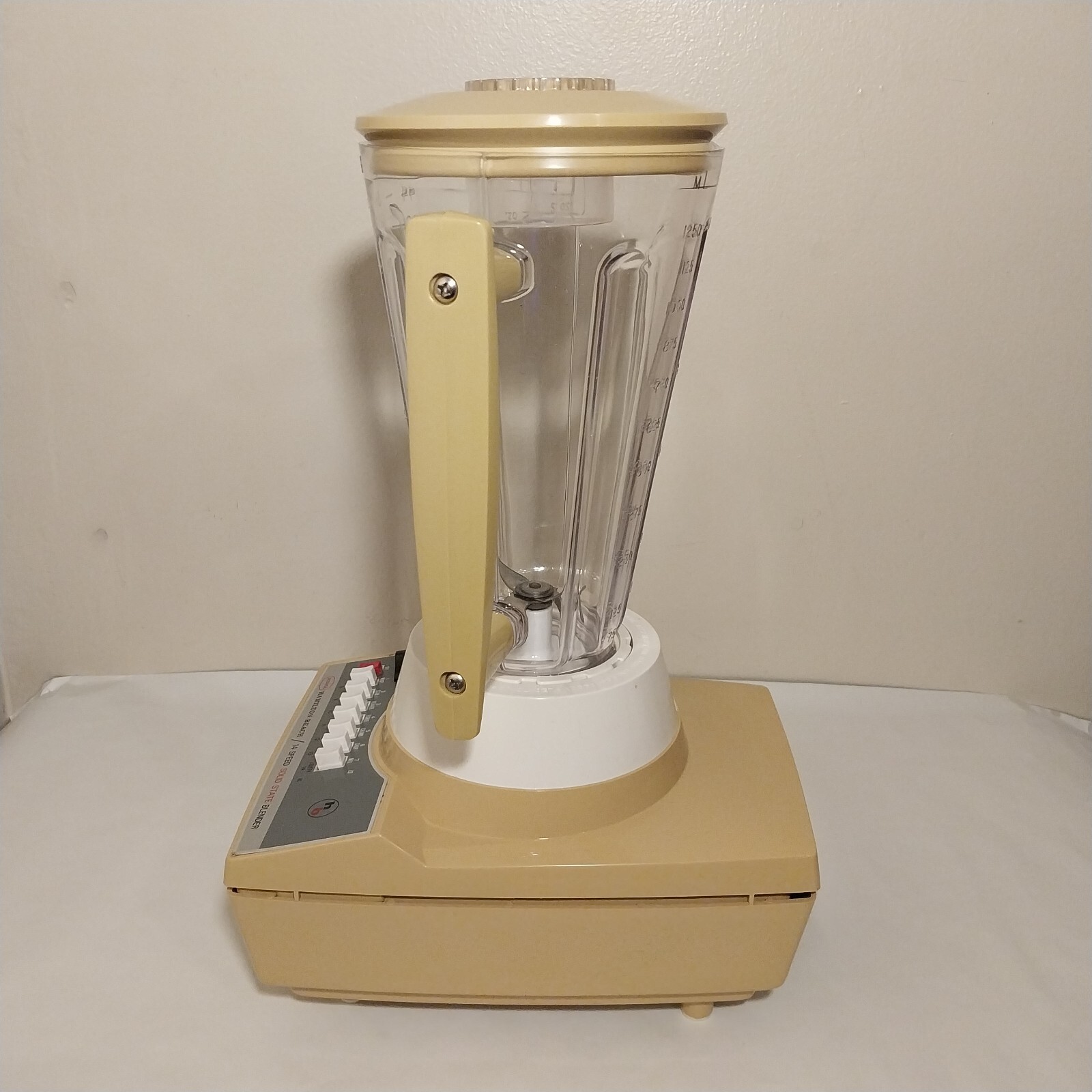 New Vintage Hamilton Beach Scovill 662 Blender Harvest Gold Retro 14
