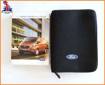 GENUINE FORD TRANSIT CUSTOM 2017-2023 HANDBOOK OWNERS MANUAL NAVI