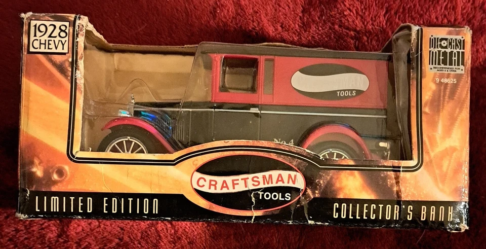 Craftsman Tools 1928 Chevy Limited Edition Die-Cast Truck/Bank. 1/25 Scale - Image 3 of 4