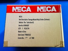 NECA Teenage Mutant Ninja Turtles Cartoon Turtle Van TMNT Party Wagon BRAND NEW