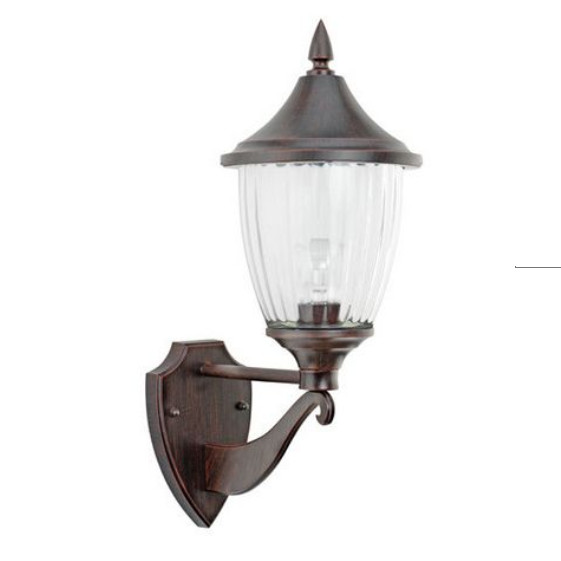 Lampada Parete Lanterna Sorrento Eglo Nera E27 - Qualità Premium
