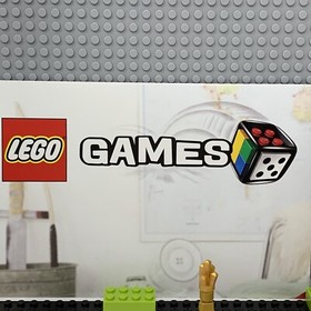 LEGO 3862 Harry Potter Hogwarts Board Game & Lego Games (set of 2) NO BOX