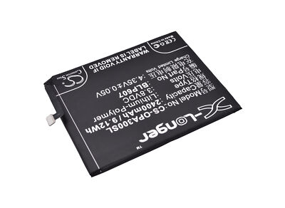 Li-Polymer Akku für Oneplus Oneplus X X Dual Sim 3,8V 2400mAh