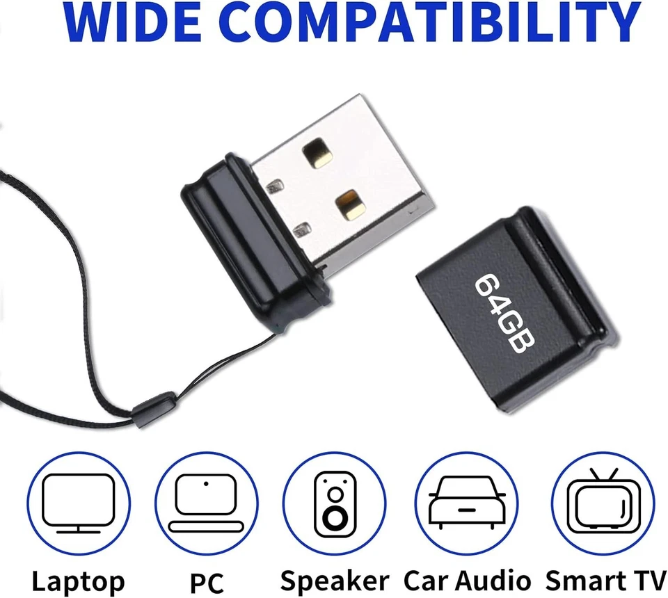 USB Stick 64GB Speicherstick Datenstick USB 2.0 USB-Stick 64GB PC Tablet F294 - Bild 2 von 4