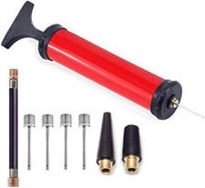 Pompa do piłki Pompa do piłki nożnej Koszykówka Piłka nożna Piłka Piłka Sport Czerwona B549