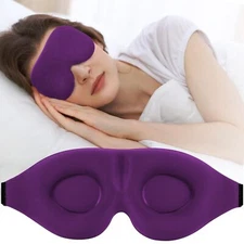 ZGGCD 3D Sleep Mask for Side Sleeper Light Blocking Sleeping Eye Mask for Wom...