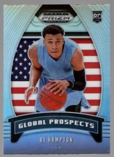 2020 RJ Hampton Prizm Draft Picks Basketball Silver Global Prospects Rookie #99