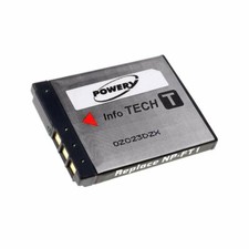 Batteria per Sony tipo NP-FT1 3,6V 700mAh/2,5Wh Li-Ion antracite