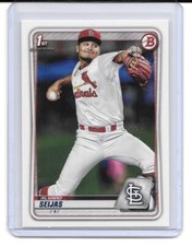 2020 Bowman Paper Prospects Baseball #BP60 Alvaro Seijas RC (Cardinals)