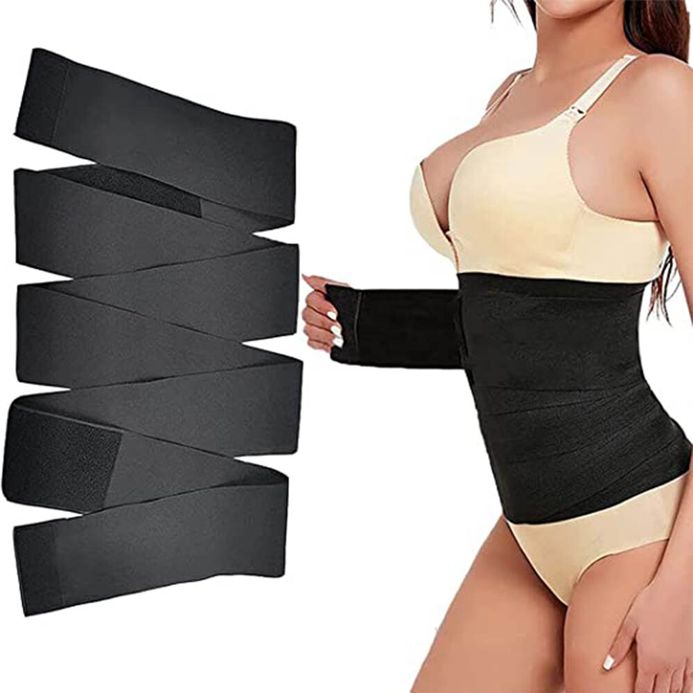 Women Waist Trainer Tummy Wrap Waist Support Belt 3M/4M/5M Waistband Body  Shaper | eBay