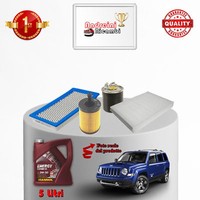 Wartungsset Filter Und ÖL Jeep Patriot 2.0 CRD 103KW 140PS 2012