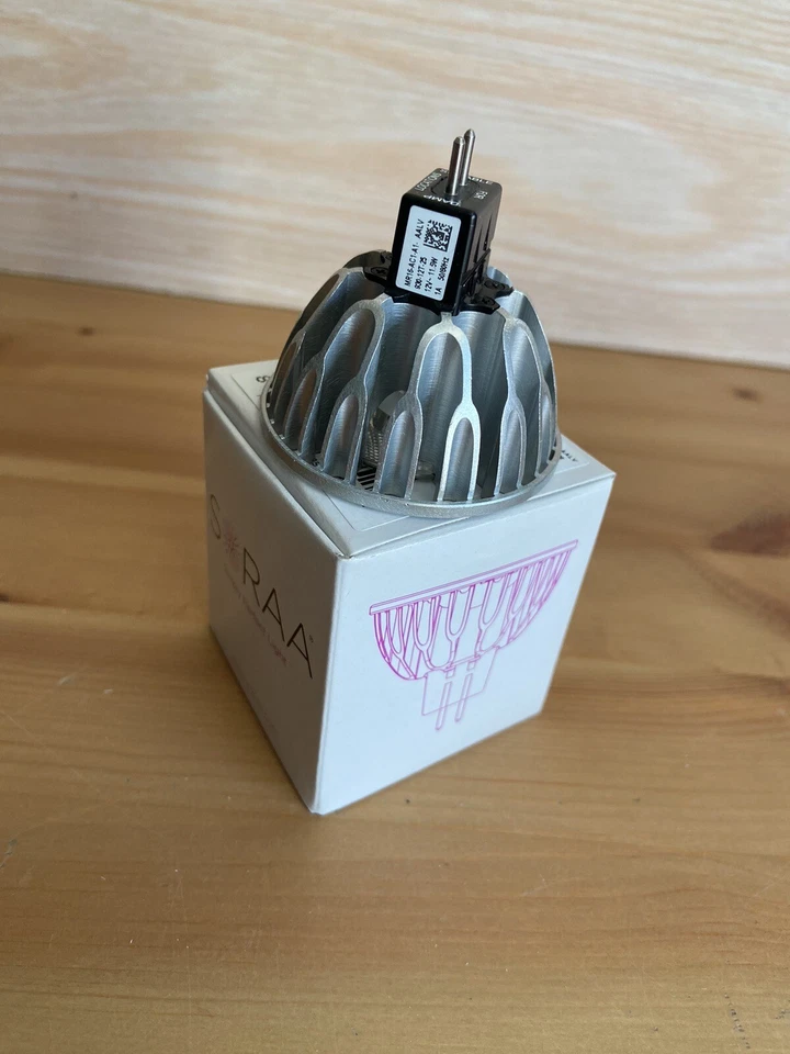 Soraa Vivid 2 LED Bulb MR16-65-B01-12-930-25 3000K 95 CRI 11.5 W 25 Degree - Image 3 of 4