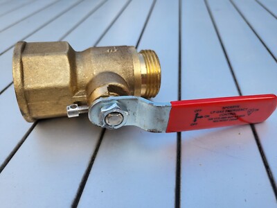 Gaszähler Regelhahn 1'' Ventil auf 3/4'' BS746 Gewinde