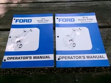 Ford RT5 Rotary Tiller 09GN1181 Owner Operator Manual