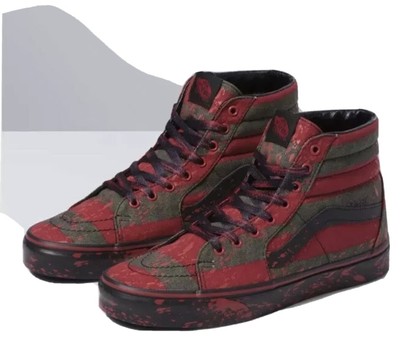 vans halloween shoes freddy krueger