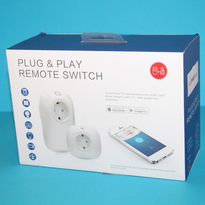 LAMAXTECH Plug&Play Fernschalter - EIN/AUS Heimanwendungen von überall auf der Welt