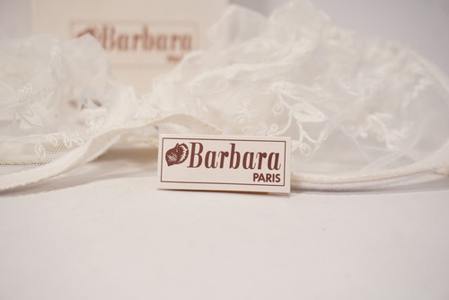 True Vintage Barbara Paris Sexy Femmes Bh Lingerie Dessous Blanc Taille 80 D À - Bild 2 von 7