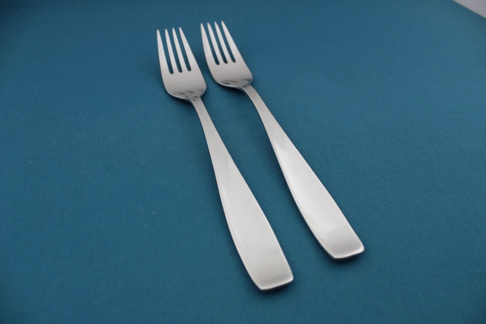 2 Dinner Forks WMF LINE Cromargan Stainless Germany 7 1/2" - Image 2 of 4