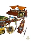 LEGO Star Wars Jabba Sail Barge (75020) Lot 9496 Combo 2 Skiffs Minifigures Rare