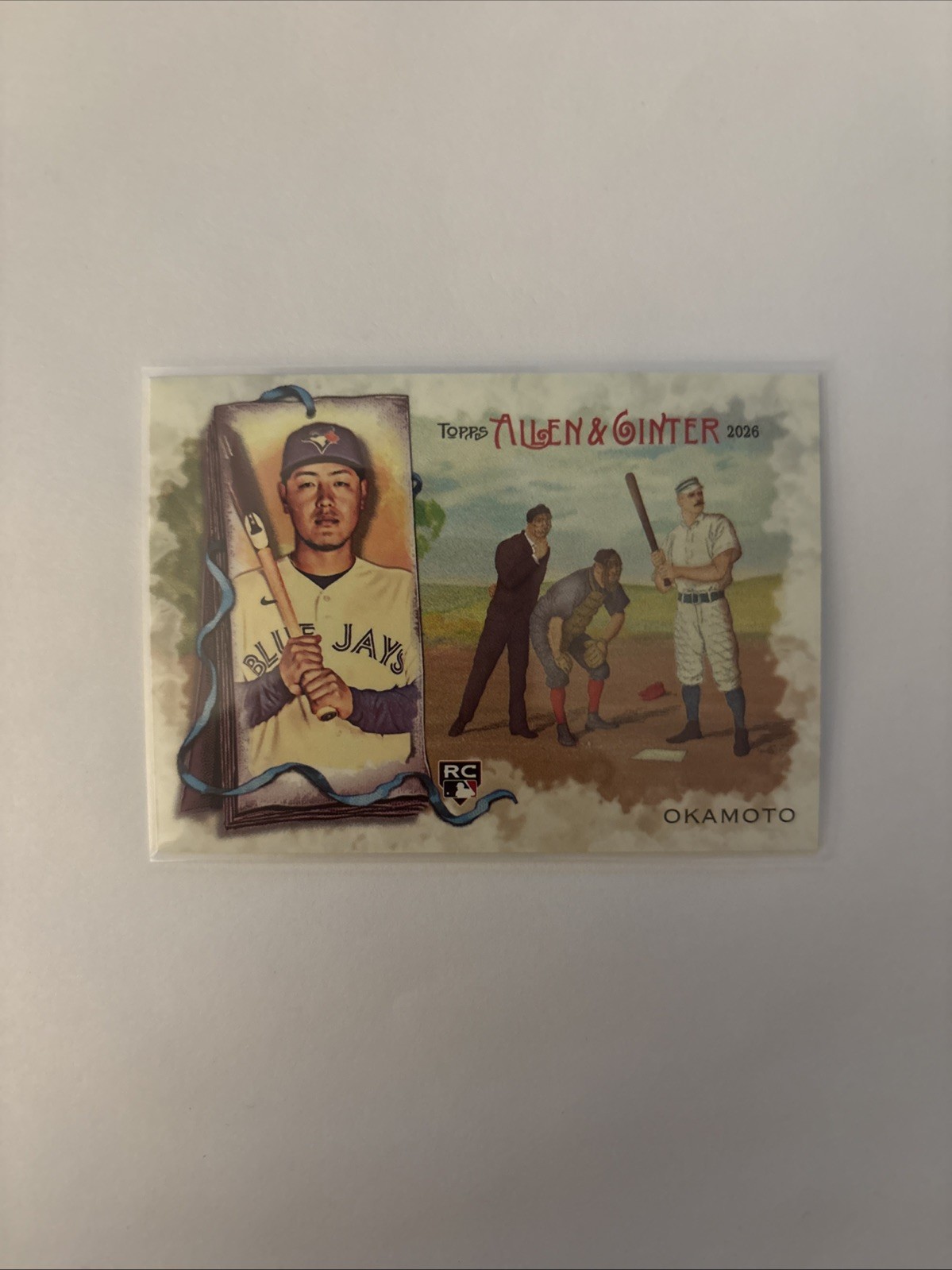 Topps 2026 Allen & Ginter Kazuma Okamoto Rookie RC Toronto Blue Jays #N43-13