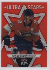 2025-26 Upper Deck Fleer Ultra Ultra Stars Red 19/25 Matthew Tkachuk #ST-12 7mx