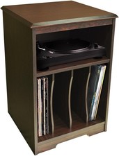 Watsons AUDIO - Turntable/LP Record/Vinyl Storage Side End/Bedside Table- Walnut