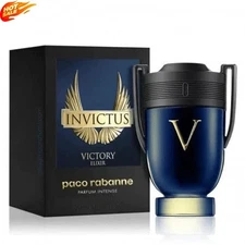 Invictus Victory Elixir by Paco Rabanne 3.4 oz Parfum Intense New Authentic