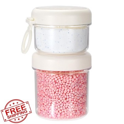 Hoowen Small Laundry Detergent Dispenser 2 Tier