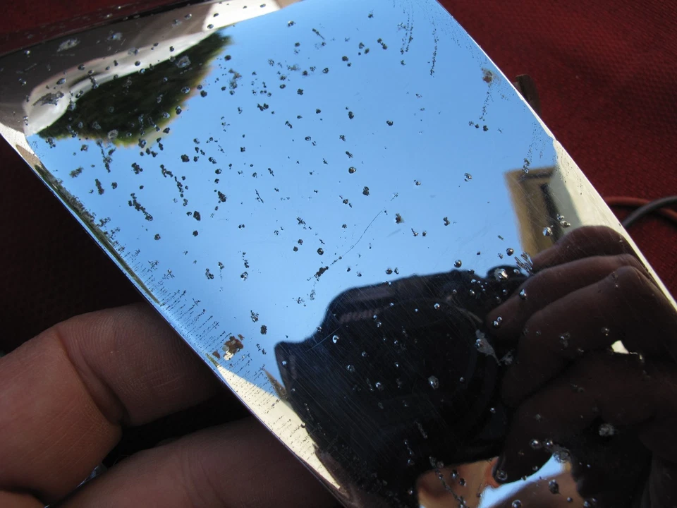 Par de luces traseras cromadas Lucas Jaguar MKII XK150 MK9 Foto 3 de 4