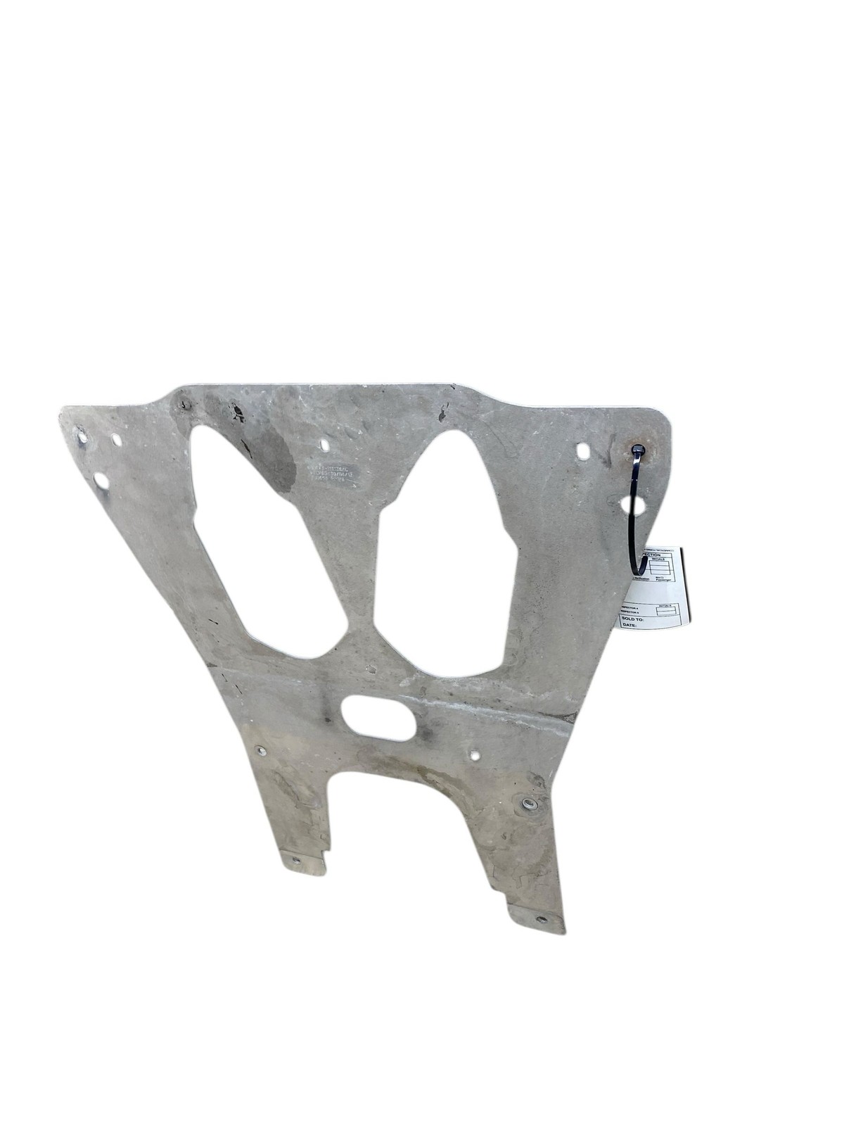 2013-2016 Aston Martin DB9 Underbody Tunnel Reinforcememnt Splash Shield Guard