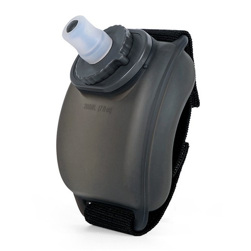 Borraccia sportiva da polso in Silicone da corsa borraccia sportiva indossabile a mani libere bottiglie d'acqua da corsa pieghevoli a tenuta stagna
