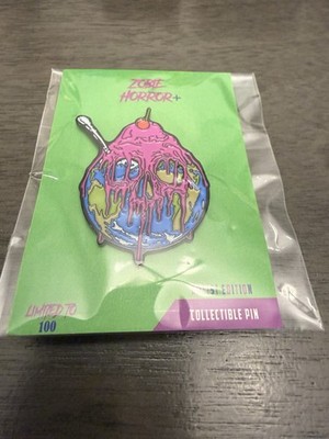 KILLER KLOWNS FROM OUTER SPACE Enamel Pin Ice Scream Cream Horror Rare