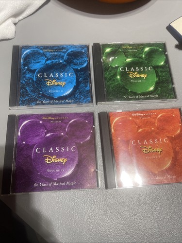 Classic Disney CDs Lot Volumes 2-5 Preowned 60 Years Of Music | eBay